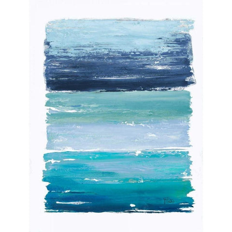 The Palette Black Modern Wood Framed Art Print by Pinto, Patricia