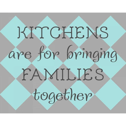 Family Kitchen Gold Ornate Wood Framed Art Print with Double Matting by Studio, Sd Graphics