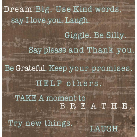 Encouraging Words Black Modern Wood Framed Art Print with Double Matting by Studio, Sd Graphics