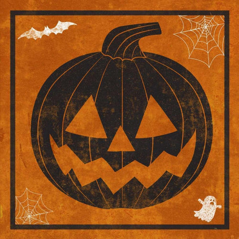 Hallows Eve I Black Modern Wood Framed Art Print with Double Matting by Studio, Sd Graphics