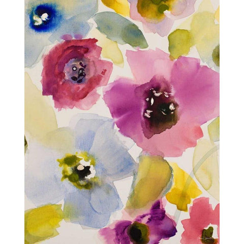 Belle Lumiere I White Modern Wood Framed Art Print by Loreth, Lanie