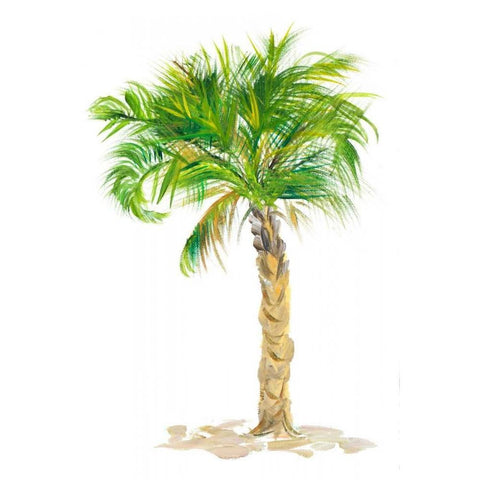 Palm Days VIII Black Modern Wood Framed Art Print by DeRice, Julie
