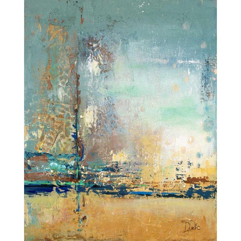 Adventure II Black Modern Wood Framed Art Print by Pinto, Patricia