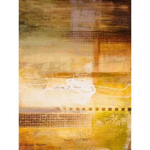 Warmth Coming Through II Black Modern Wood Framed Art Print by Marcon, Michael