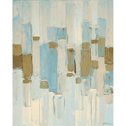 Muted Rhizome I Black Modern Wood Framed Art Print by Coolick, Ann Marie