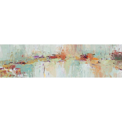 Abstract Rhizome Panel White Modern Wood Framed Art Print by Coolick, Ann Marie