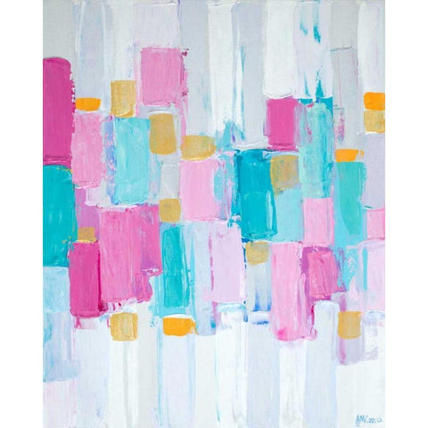 Cool Rhizome II White Modern Wood Framed Art Print by Coolick, Ann Marie