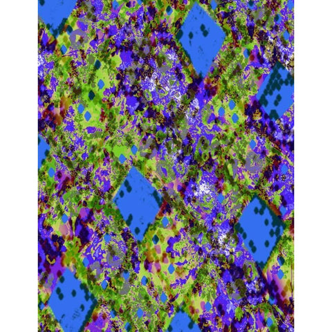 Snake Skin III White Modern Wood Framed Art Print by Biscardi, Nicholas
