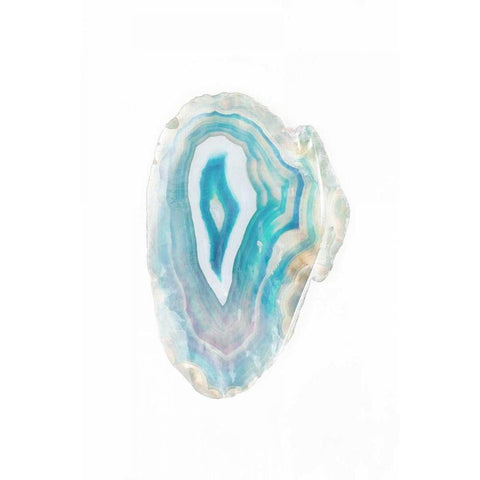 Watercolor Agate I Gold Ornate Wood Framed Art Print with Double Matting by Bryant, Susan