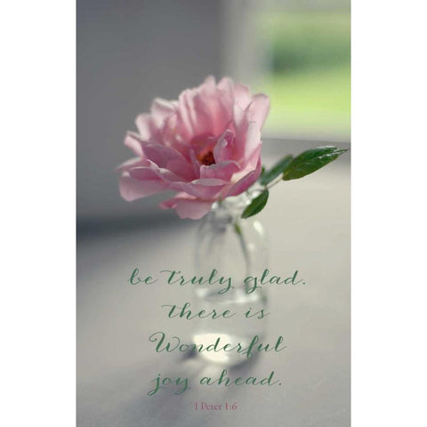 Joy Ahead Black Modern Wood Framed Art Print by Gardner, Sarah