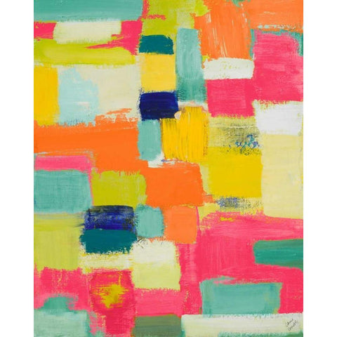 Bright Gila Springs White Modern Wood Framed Art Print by Loreth, Lanie