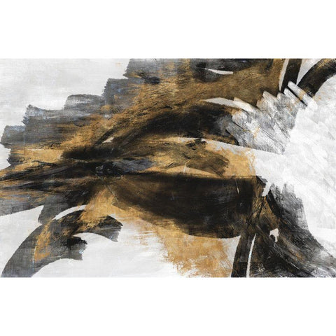 Sandy Spirit Black Modern Wood Framed Art Print by Johnson, Walt