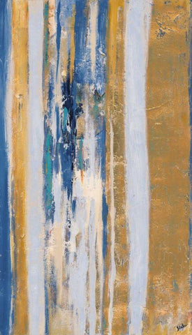 Innovation Panel White Modern Wood Framed Art Print with Double Matting by Pinto, Patricia