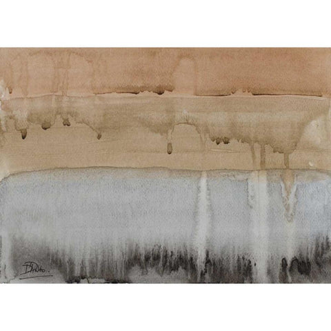 After Rain Black Modern Wood Framed Art Print by Pinto, Patricia