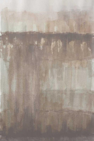 Neutral Ice Black Ornate Wood Framed Art Print with Double Matting by Pinto, Patricia