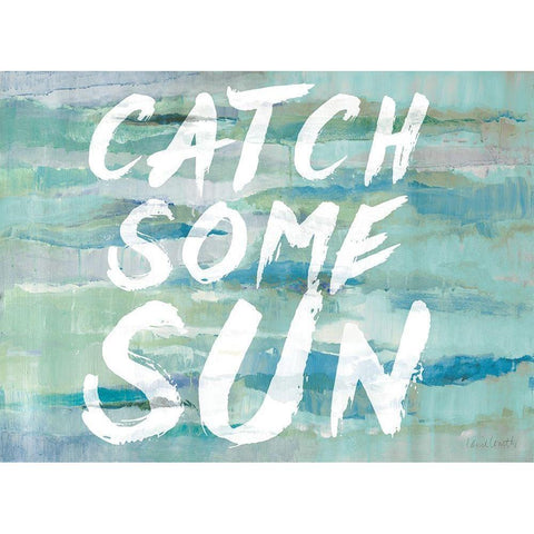 Catch Some Sun Black Modern Wood Framed Art Print with Double Matting by Loreth, Lanie