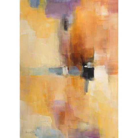 Sunny Storm I White Modern Wood Framed Art Print by Loreth, Lanie