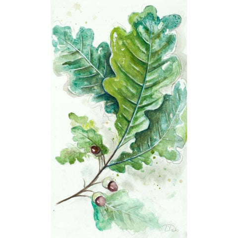 Branches To The Wind II Black Modern Wood Framed Art Print by Pinto, Patricia