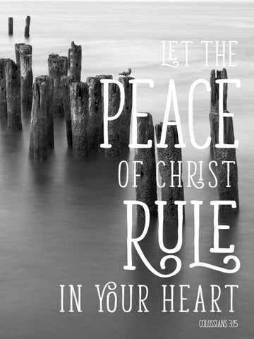 Rule Your Heart Black Ornate Wood Framed Art Print with Double Matting by Bill Carson Photography