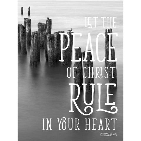 Rule Your Heart White Modern Wood Framed Art Print by Bill Carson Photography