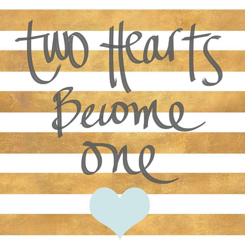 Wedding I White Modern Wood Framed Art Print with Double Matting by SD Graphics Studio