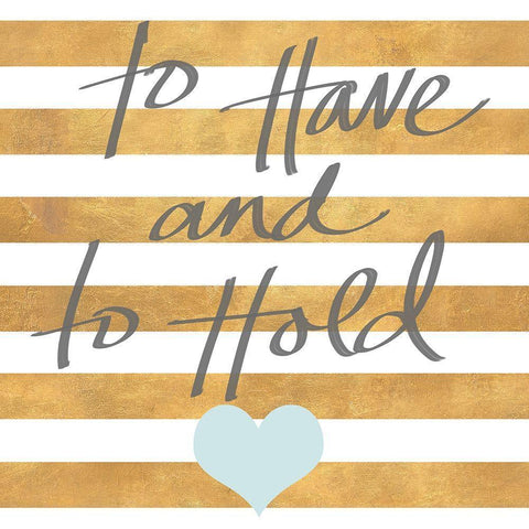 Wedding II Black Modern Wood Framed Art Print with Double Matting by SD Graphics Studio