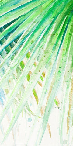 Palmers Pastel Panel I White Modern Wood Framed Art Print with Double Matting by Pinto, Patricia