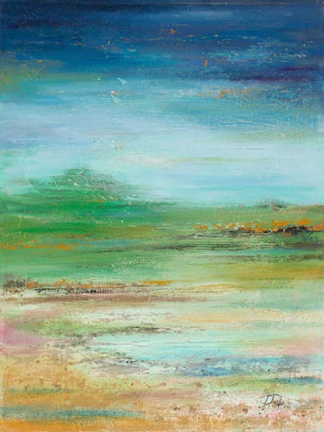 Illusion White Modern Wood Framed Art Print with Double Matting by Pinto, Patricia