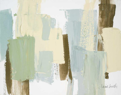 Peaceful Day Black Ornate Wood Framed Art Print with Double Matting by Loreth, Lanie