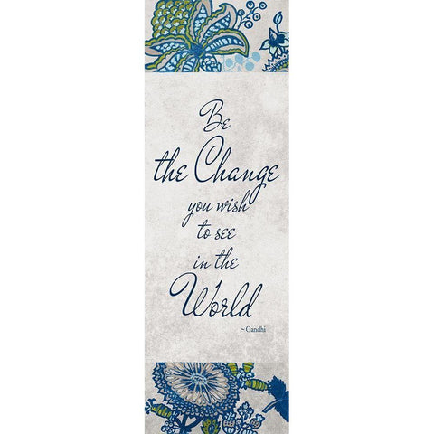 European Floral Inspiration II White Modern Wood Framed Art Print by Loreth, Lanie