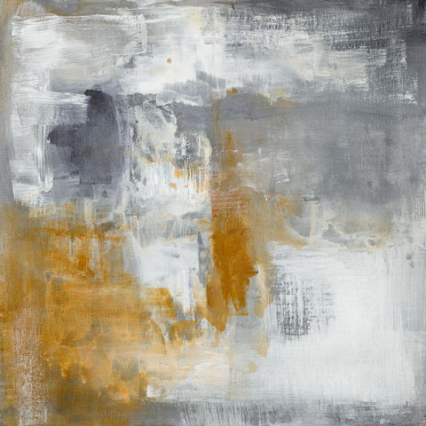 Sienna Scenario I White Modern Wood Framed Art Print with Double Matting by Loreth, Lanie