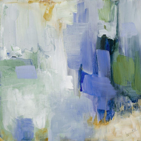 New Fallen Beauty II White Modern Wood Framed Art Print with Double Matting by Loreth, Lanie