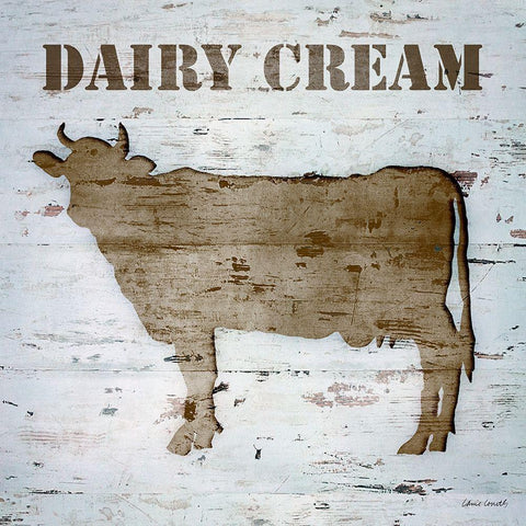 Fresh Milk II White Modern Wood Framed Art Print with Double Matting by Loreth, Lanie