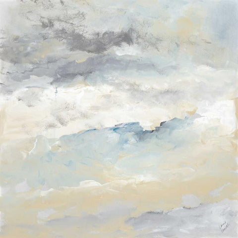 Sea Meets Sky I Gold Ornate Wood Framed Art Print with Double Matting by Loreth, Lanie