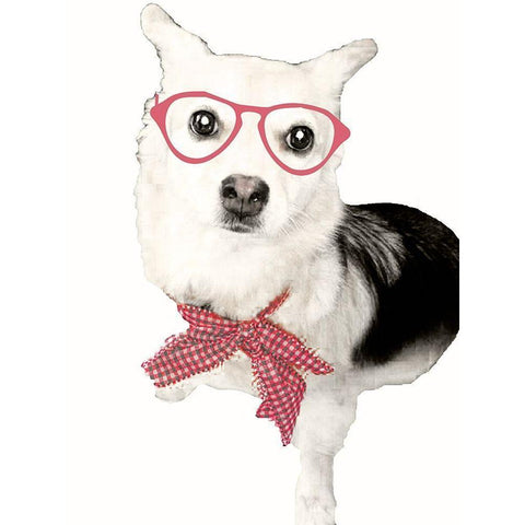 Pop of Flair Black Modern Wood Framed Art Print by SD Graphics Studio