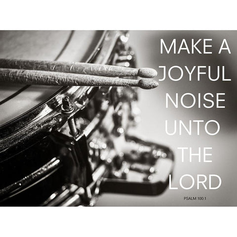 Joyful Noise Black Modern Wood Framed Art Print with Double Matting by Bill Carson Photography