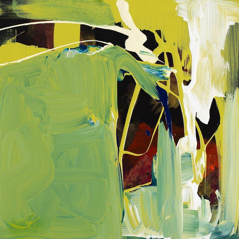 Energy and Stillness Black Modern Wood Framed Art Print with Double Matting by Loreth, Lanie