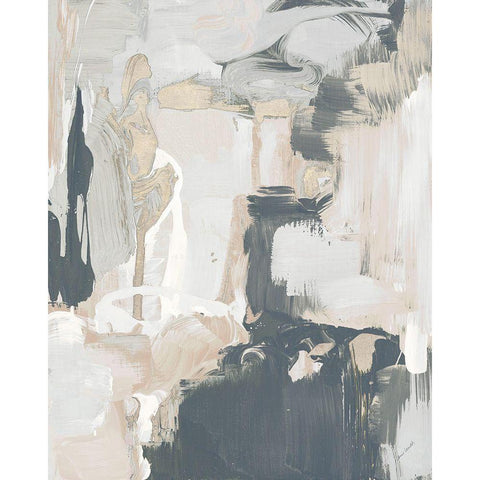 Muted Longing I White Modern Wood Framed Art Print by Loreth, Lanie