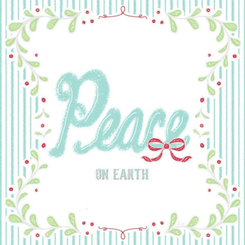 Christmas Wreath III White Modern Wood Framed Art Print by Metz, Andi