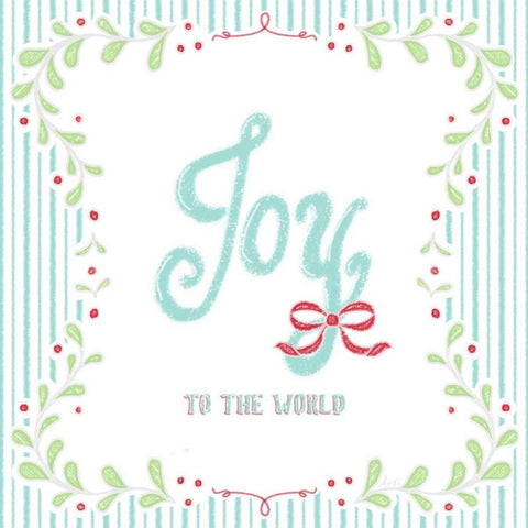 Christmas Wreath IV White Modern Wood Framed Art Print with Double Matting by Metz, Andi