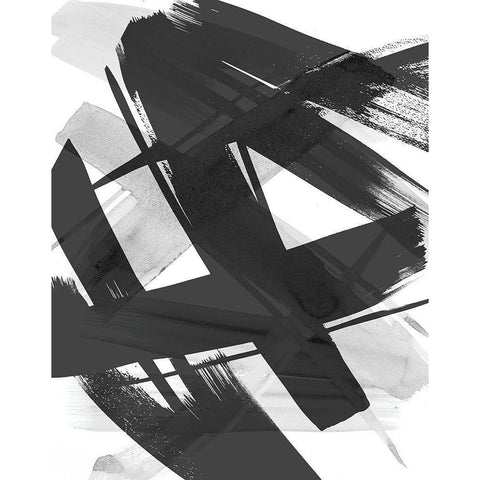 Paint Out Loud I White Modern Wood Framed Art Print by SD Graphics Studio