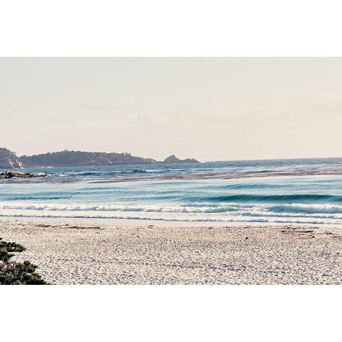 Morning Waves Gold Ornate Wood Framed Art Print with Double Matting by Navas, Emily