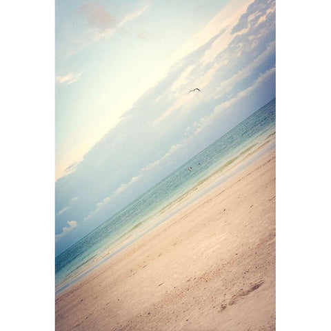 Ocean Angle Black Modern Wood Framed Art Print with Double Matting by Navas, Emily