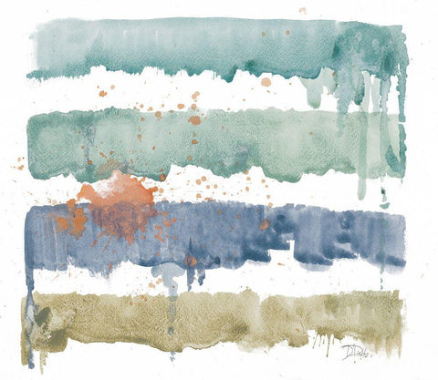 Fashion Colors Palette White Modern Wood Framed Art Print with Double Matting by Pinto, Patricia