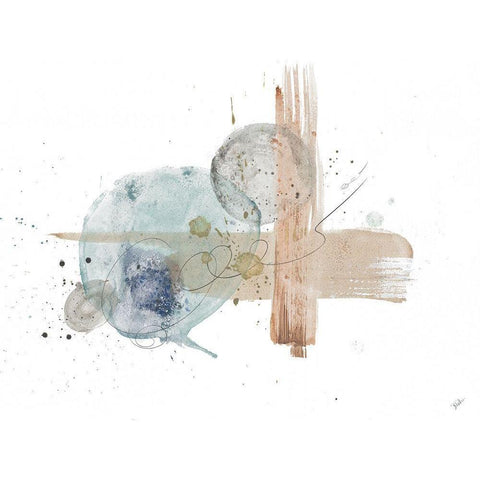 Soft Wash Gold Ornate Wood Framed Art Print with Double Matting by Pinto, Patricia