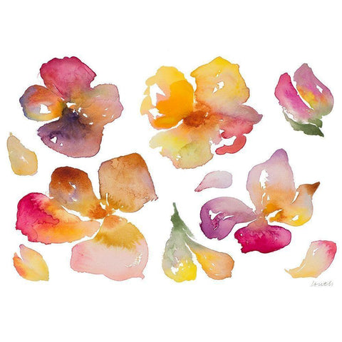 Into Spring Gold Ornate Wood Framed Art Print with Double Matting by Loreth, Lanie