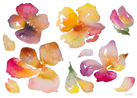 Into Spring Black Ornate Wood Framed Art Print with Double Matting by Loreth, Lanie