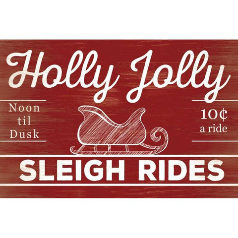 Season Sign IV Gold Ornate Wood Framed Art Print with Double Matting by Studio, Sd Graphics