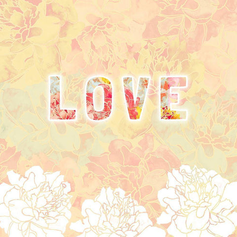 Inspire IV White Modern Wood Framed Art Print with Double Matting by James, Nola