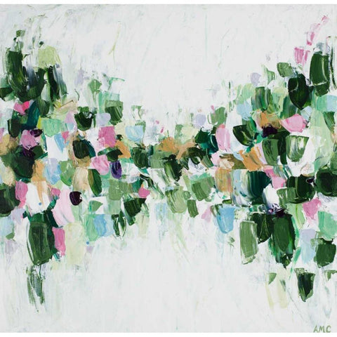 Color Perspective White Modern Wood Framed Art Print by Coolick, Ann Marie